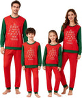 Awoscut Christmas Family Matching Pajamas Christmas Pjs Holiday Nightwear by Awoscut