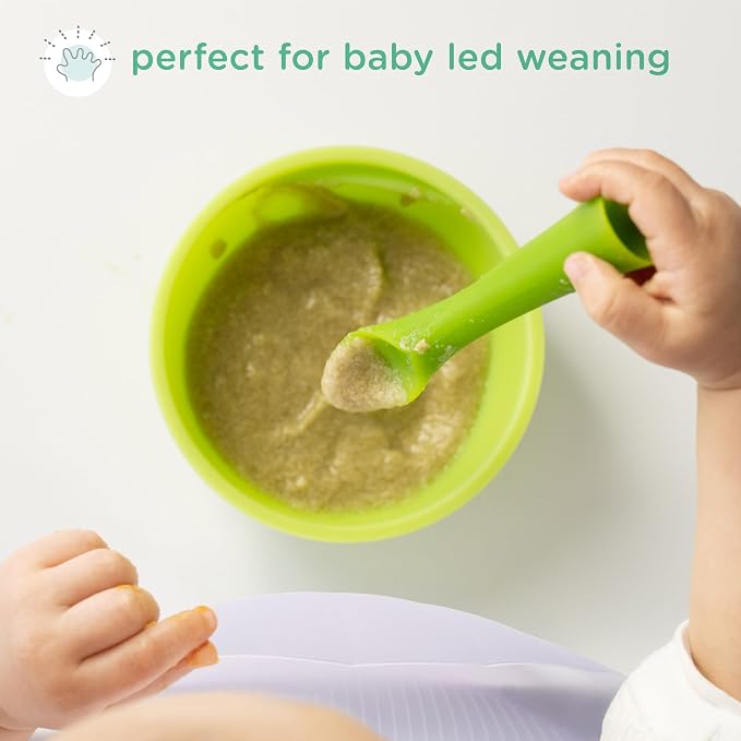 Olababy 100% Silicone Soft-Tip Training Spoon - Image 4