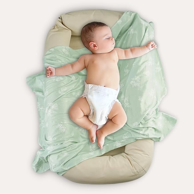 Jersey Swaddle Blanket, Ultra Soft Stretchy Receiving Blanket, Newborn Swaddle - Image 7