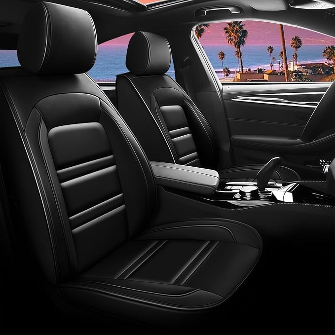 Seat Cover for Lincoln mkx 2007-2018 | Car Seat Covers Front Seats, Waterproof by PACKMACH
