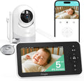 Video Baby Monitor with Camera and Audio, No Wifi or Free App Mode, by Simyke