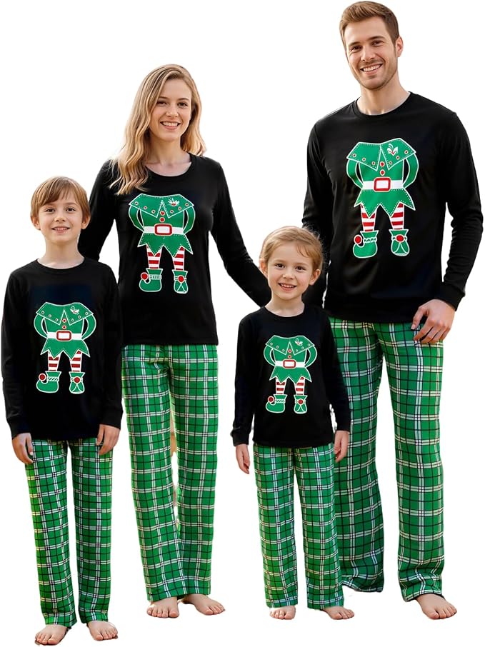 Awoscut Family Christmas Pajamas Matching Pajamas by Awoscut