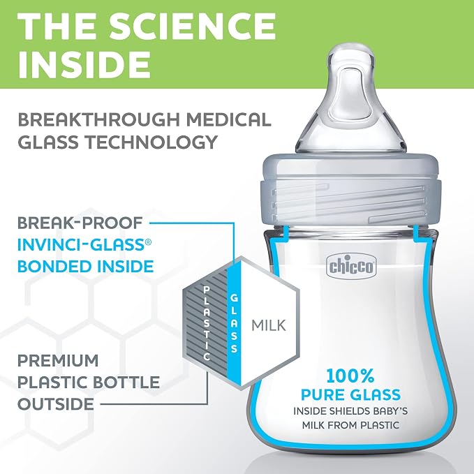 Chicco Duo 5oz. Hybrid Baby Bottle - Image 3