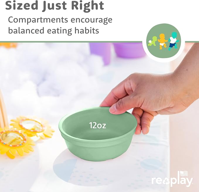 Re-Play 12 oz. Toddler Bowls Set of 4 - Image 8