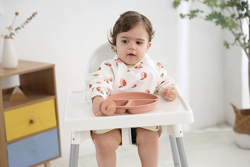 2 Pack Baby Bibs for Boy, Baby Bibs for Eating, Mess Proof Baby Bib, Full - Image 2