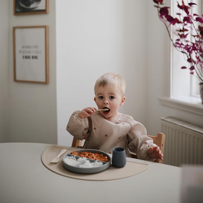 mushie Silicone First Feeding Baby Spoons | 2 Pack - Image 6