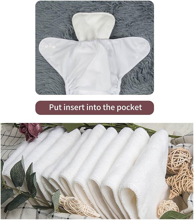 ALVABABY Halloween Baby Cloth Diapers One Size Adjustable Washable Reusable - Image 8
