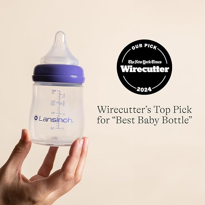 Lansinoh Anti-Colic Baby Bottle - Image 4