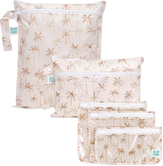 Bumkins - Waterproof Wet Bag, Wet/Dry Clutch & Clear Travel Bags - by Bumkins