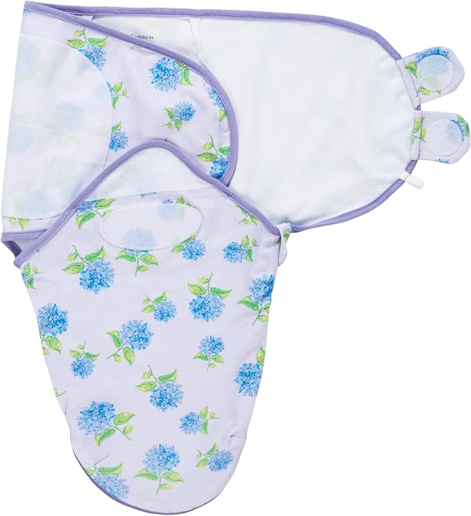 LollyBanks Baby Swaddles 100% Organic Cotton, 3-6 Months Baby Girl Swaddles by LollyBanks