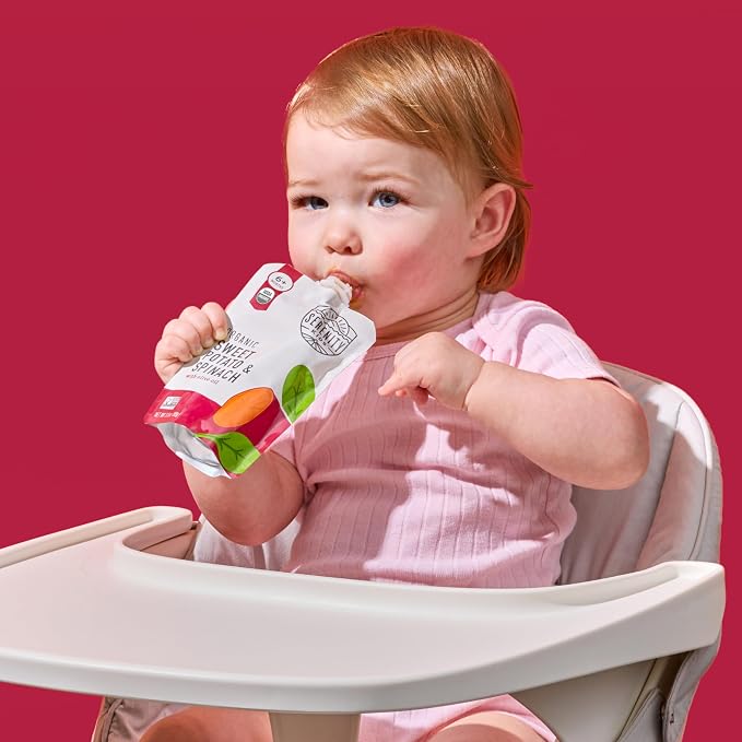 Serenity Kids 6+ Months Veggie Puree Baby Food Pouches - Image 6
