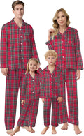 Schbbbta Family Matching Pajamas Holiday Sleepwear Long Sleeve Pjs Sets by SchbbbtaTouchYourLife