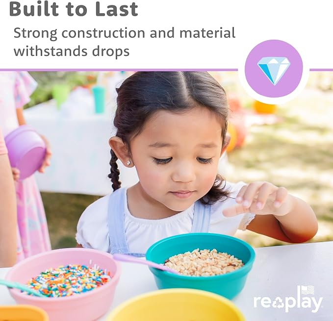 Re-Play 12 oz. Toddler Bowls Set of 4 - Image 6