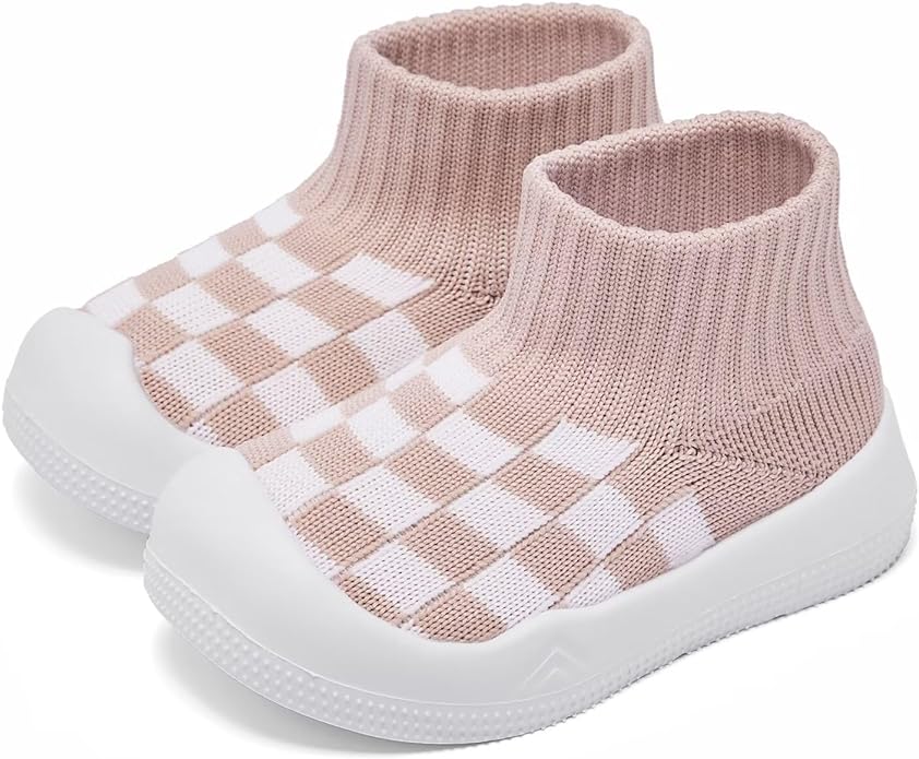 Eashi Baby Boy Girl Non-Skid Indoor Infant Walking Shoes Breathable Warm by EashiShoes