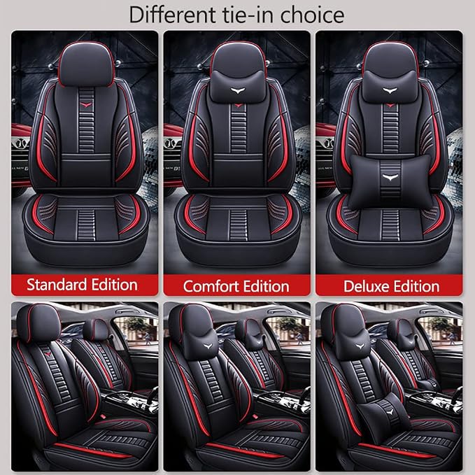 Luxury 2 Seats Car Seat Covers Protectors - Image 8