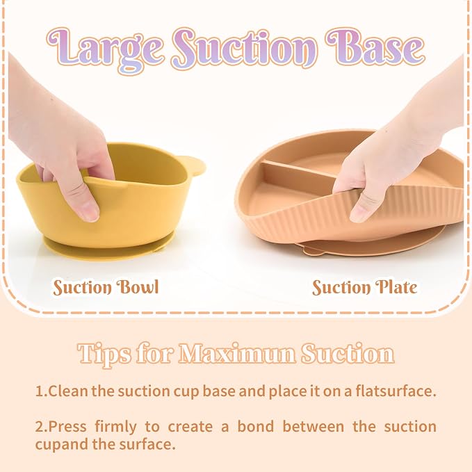 Silicone Baby Feeding Set 21 Pcs, Baby Led Weaning Supplies, Baby Feeding - Image 5