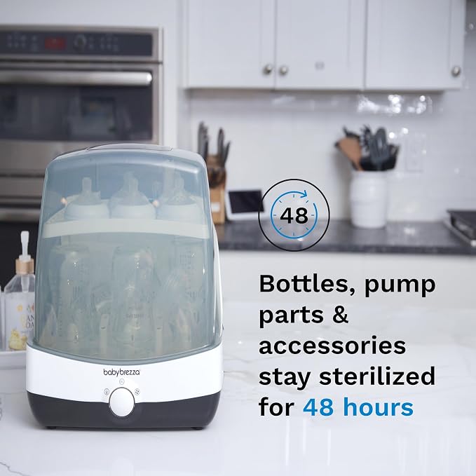 Baby Brezza Superfast 10 Minute Baby Bottle Sterilizer + Dryer - Image 7