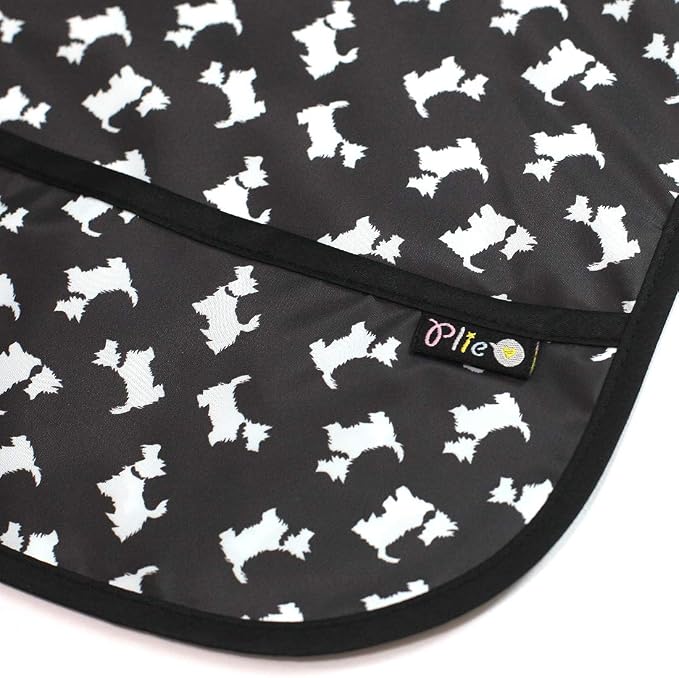 Short Sleeve Waterproof Bib for Toddlers – Feeding Apron for Mealtime, - Image 2
