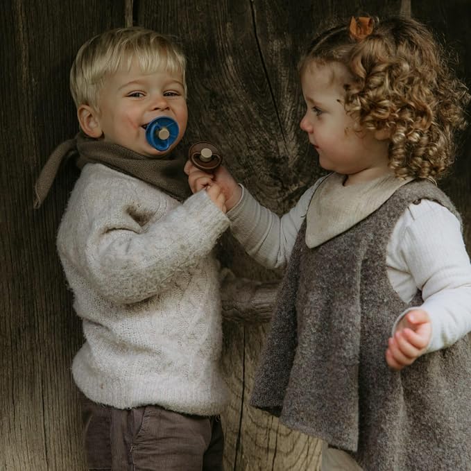 FRIGG Little Viking Natural Rubber Baby Pacifier 2-Pack | Made in Denmark | - Image 5
