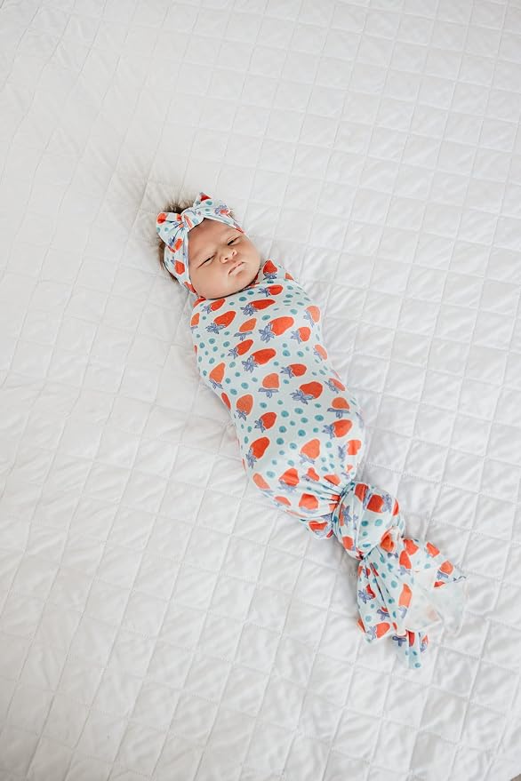 Copper Pearl Baby Swaddle Blanket - Image 6