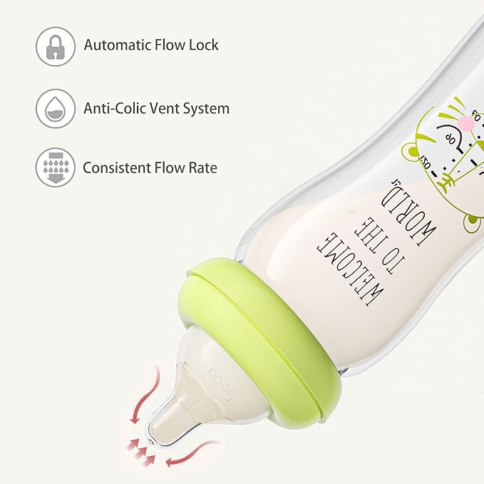 YOHKOH Natural Glass Baby Bottle - Image 5
