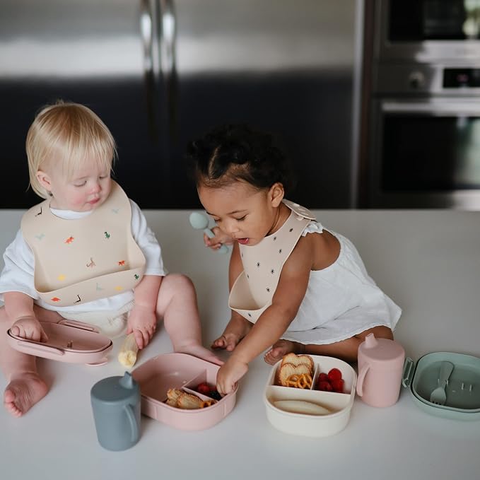 mushie Trainer Sippy Cup | Made in Denmark | Leak Resistant Twist-Off Lid & - Image 4