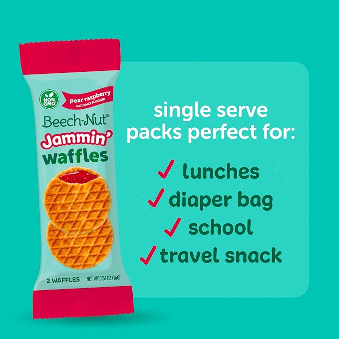 Beech-Nut Toddler Snacks Jammin' Waffles - Image 7