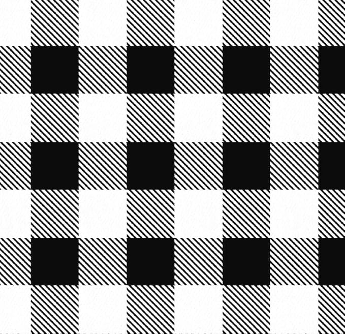 BapronBaby Flutter White Buffalo Plaid Bapron - Image 7
