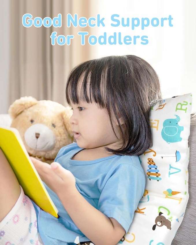 Babebay Toddler Pillow, 13 x 18 Kid Pillows - Image 3