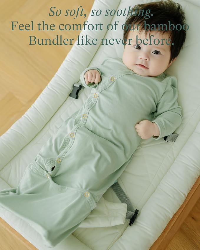 PurComfy Supersoft Baby Sleeper Gowns, Premium Bamboo Viscose Infant Nightgown - Image 3