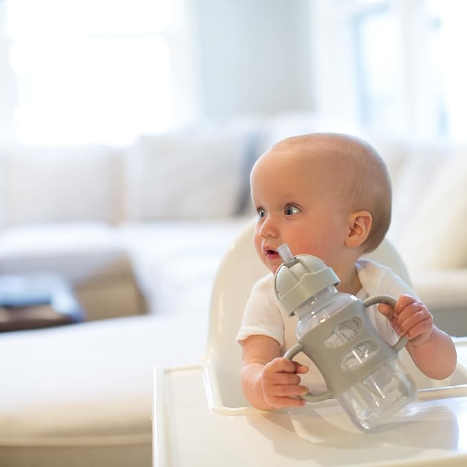 Dr. Brown's Milestones Wide-Neck Sippy Straw Bottle - Image 8