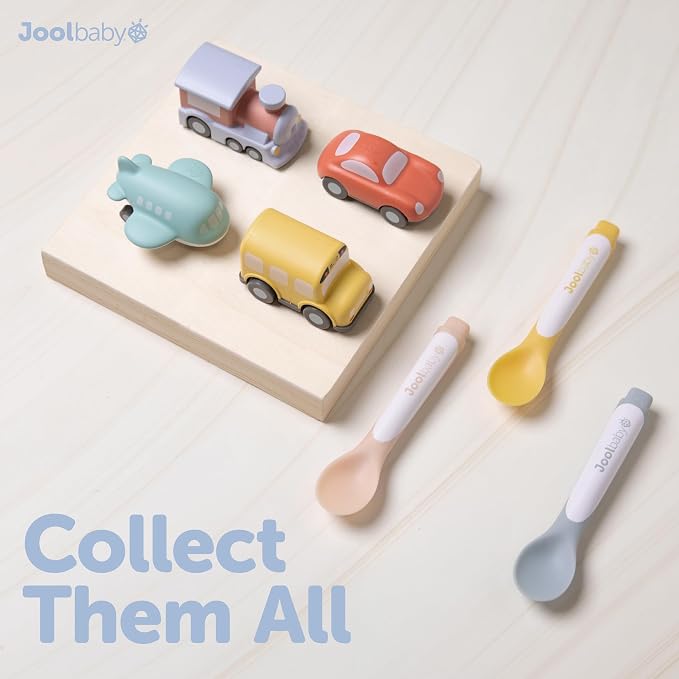 Jool Baby Musical Baby Spoons, 3 Spoons + Plane - Image 10