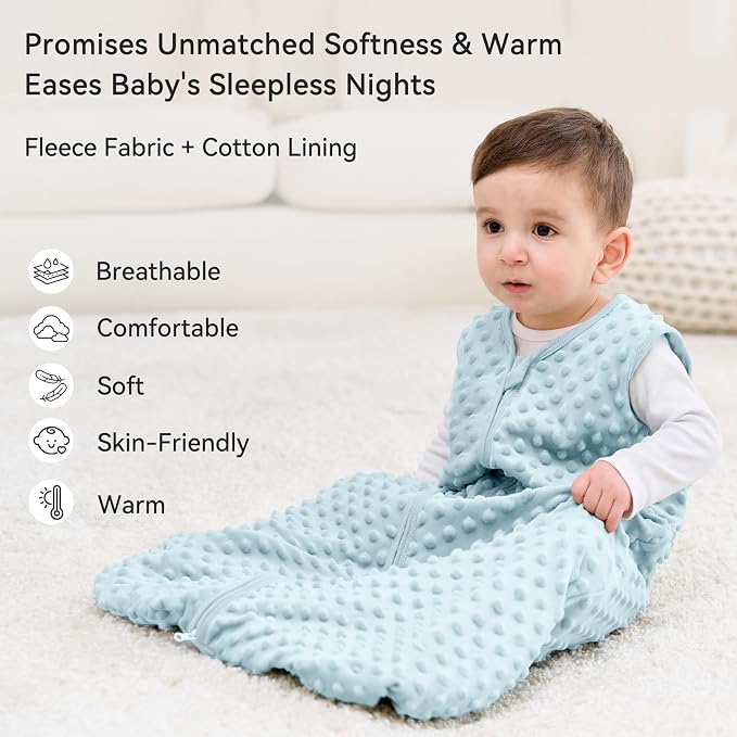Fleece Baby Sleep Sack 18-24 Months - Image 2