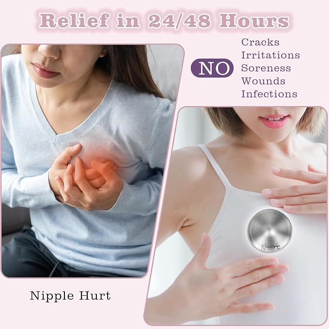 The Original Silver Nursing Cups-Nipple Shields - Image 2