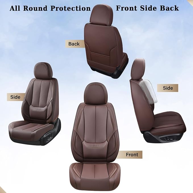 Coverado Car Seat Covers Full Set, Seat Covers - Image 6