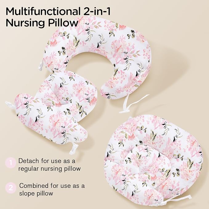 Little Grape Land Nursing Pillow, 3pk Baby Support Pillow - Image 7
