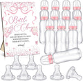 TrelaCo Cool Baby Shower Games Bottle Chug Sign and 12 Pcs Baby Bottle Shower by TrelaCo