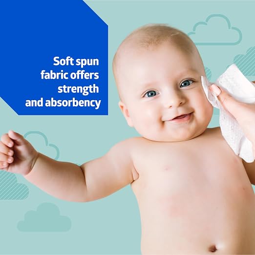 Medline Ultrasoft Disposable Dry Cleansing Cloths, Fragrance-Free, 10 x 13 - Image 4