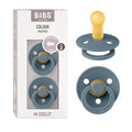 BIBS Pacifiers Colour Collection | Natural Rubber Baby Pacifier | Set of 2 by BIBS