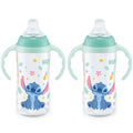NUK Learner Cup, 10 Oz, Disney's Stitch – Soft Spout, Easy-Grip Handles by NUK