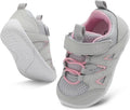 LeIsfIt Baby Shoes Boys Girls First Walking Shoes Non-Slip Toddler Breathable by Leisfit