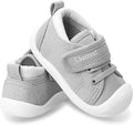 Baby Walking Shoes Toddler Girl Boy Soft Sole Breathable Cotton Canvas Shoes by Charrost