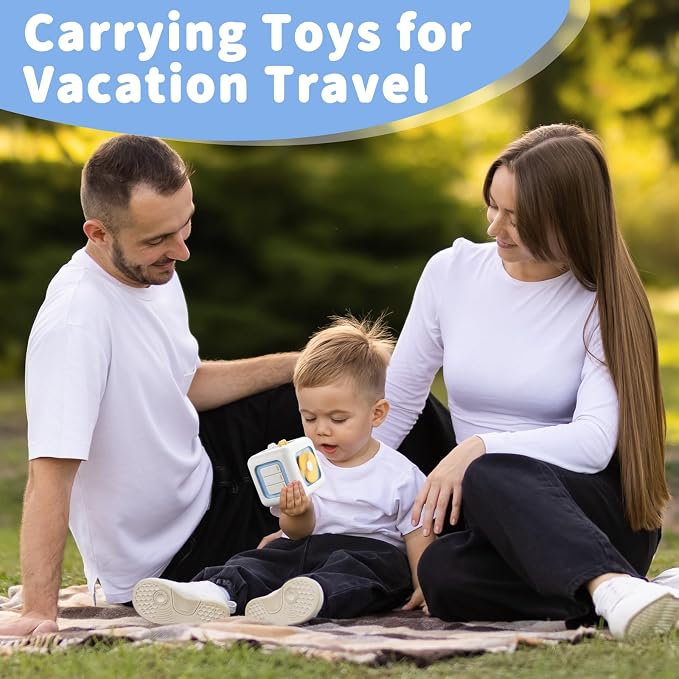 Busy Cube Toy for 1 Year Old, Montessori for 1+ Year Old, Travel Toys for - Image 6