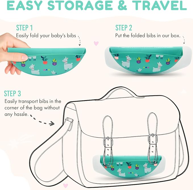 BPA-Free Silicone Baby Bibs - Image 8