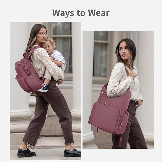 CEI-CEI Neoprene Diaper Bag Backpack Large Newborn Baby Maternity Bags - Image 3