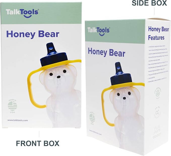 TalkTools Honey Bear Straw Cup, Dishwasher Safe Baby Drinking Bottle, Premium - Image 8