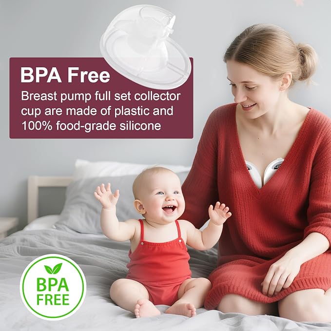 6Pcs Diaphragm Compatible with Momcozy M5 Breast Pump, Replacement Parts - Image 2