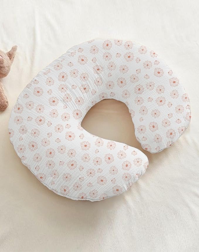 Nursing Pillow Covers, Muslin Nursing Cover - Image 3