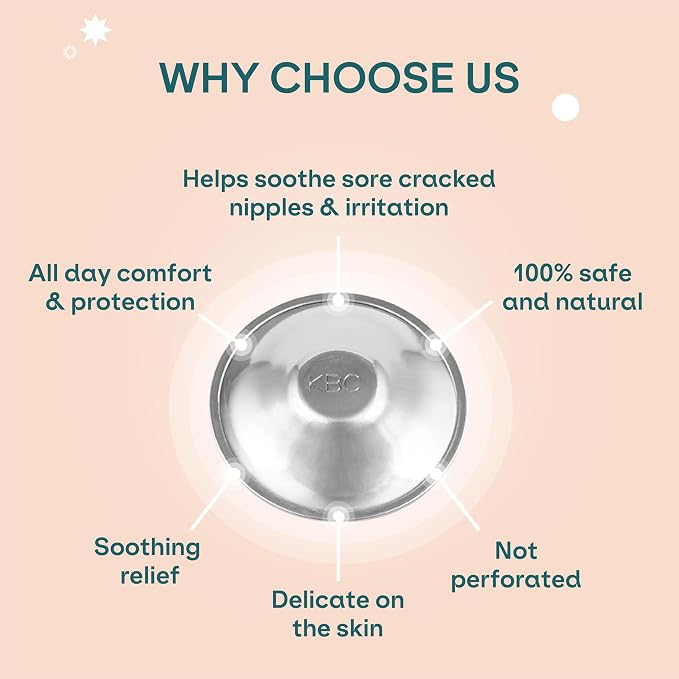 Koala Babycare The Original Nursing Cups 100% Silver – Nipple Shields - Image 2