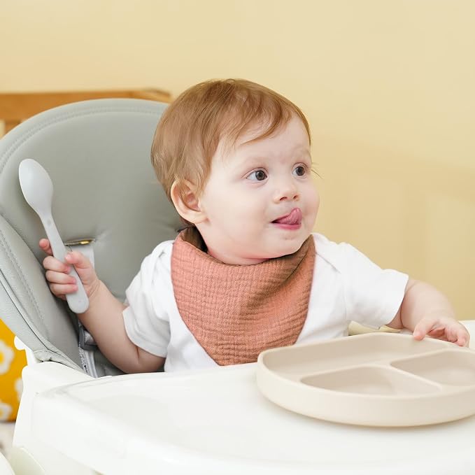 Muslin Baby Bibs Baby Drool Bandana Bibs - Image 8